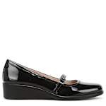WOMENS JOLENE WEDGE - BLACK