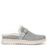 WOMENS SOPHIE FAUX FUR CLOG - GREY
