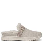 WOMENS SOPHIE FAUX FUR CLOG - LATTE