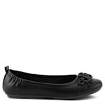WOMENS BALLAY FLAT - BLACK