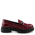 WOMENS MORUHA LOAFER - BURGUNDY