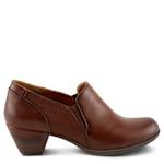 WOMENS JULANEAH ANKLE BOOTIE - BROWN