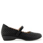 WOMENS NANCY MARY JANE FLAT - BLACK
