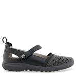 WOMENS RYA MARY JANE FLAT - BLACK