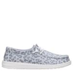 WOMENS WENDY STRETCH JERSEY SLIP ON SNEAKER - GREY