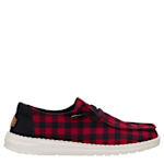 WOMENS WENDY BUFFALO SLIP ON SNEAKER - RED