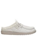 WOMENS WENDY SLIP CAMP SLIP ON SNEAKER - GREY