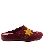 WOMENS ROSEBURG CLOG - BURGUNDY