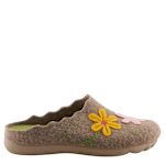 WOMENS ROSEBURG CLOG - BROWN