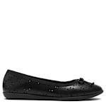 WOMENS BEYLA FLAT - BLACK