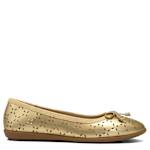 WOMENS BEYLA FLAT - GOLD