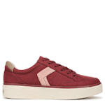 WOMENS MADISON LACE SNEAKER - BURGUNDY