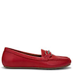 WOMENS DAY-DRIVE LOAFER - RED