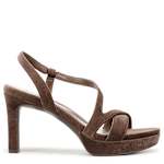 WOMENS ABBY PUMP - DARK TAN
