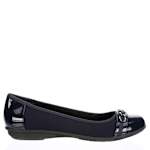 WOMENS FAYE FLAT - NAVY
