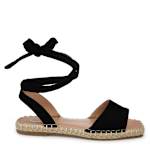 WOMENS EMELIE ESPADRILLE SANDAL - BLACK