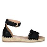WOMENS TRISTEEN ESPADRILLE SANDAL - BLACK