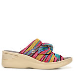 WOMENS SMILE WEDGE SANDAL - MULTICOLOR
