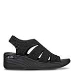 WOMENS PIER LITE-MEMORY MAKER SANDAL - BLACK