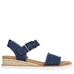 WOMENS DESERT KISS - ADOBE PRINCESS WEDGE SANDAL - NAVY