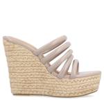 WOMENS CYNTHIE WEDGE SANDAL - TAUPE