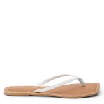 WOMENS BUNGALOW FLIP FLOP SANDAL - WHITE