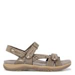 WOMENS STEPHIE VEGAN TREKKING SANDAL - BROWN