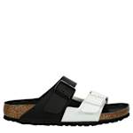 WOMENS ARIZONA SPLIT FOOTBED SANDAL - WHITE