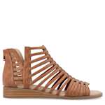 WOMENS DELILAH WIDE SANDAL - BROWN