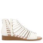 WOMENS DELILAH WIDE SANDAL - WHITE