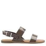 WOMENS LAVINE FLAT SANDAL - TAUPE