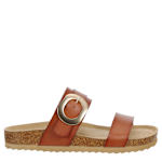 WOMENS ELENA FOOTBED SANDAL - TAN