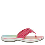 WOMENS BREEZE SEA FLIP FLOP SANDAL - BRIGHT PINK