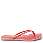 WOMENS BUNGALOW FLIP FLOP SANDAL - RED