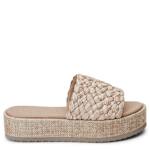 WOMENS CAIRO PLATFORM SANDAL - TAUPE