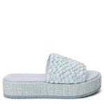 WOMENS CAIRO PLATFORM SANDAL - PALE BLUE