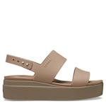 WOMENS BROOKLYN LOW SANDAL - LATTE