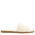 WOMENS PRISILLA FLAT SANDAL - BONE