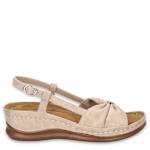 WOMENS JUPITER WEDGE SANDAL - NATURAL