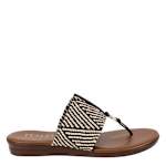 WOMENS LEANA WEDGE SANDAL - BLACK