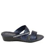 WOMENS HOLLIS WEDGE SANDAL - BLUE