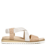 WOMENS ISLANDER WEDGE SANDAL - TAN