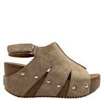 WOMENS MONTPELIER WEDGE SANDAL - BRONZE