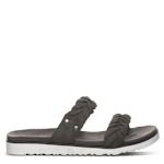 WOMENS THESSA SLIDE SANDAL - DARK GREY