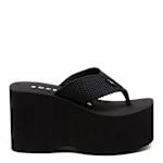 WOMENS BIGTOP PLATFORM FLIP FLOP - BLACK