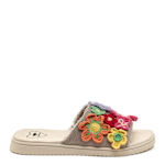 WOMENS NOVEL SLIDE SANDAL - TAUPE