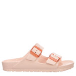 WOMENS ARIZONA STEALTH BUCKLE ESSENTIALS SLIDE SANDAL