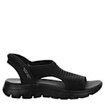 WOMENS SLIP-INS SWEETLY EVOLVED WEDGE SANDAL - BLACK