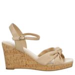 WOMENS NIYAH WEDGE SANDAL - LATTE