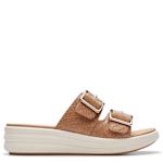 WOMENS DRIFT BUCKLE SANDAL - BEIGE